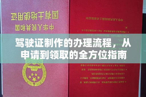 蓬安驾驶证制作的办理流程，从申请到领取的全方位指南