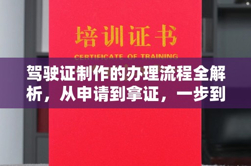 蓬安驾驶证制作的办理流程全解析，从申请到拿证，一步到位！