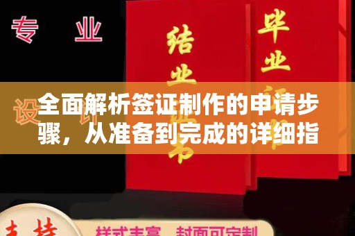 蓬安全面解析签证制作的申请步骤，从准备到完成的详细指南