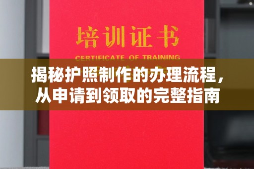 蓬安揭秘护照制作的办理流程，从申请到领取的完整指南