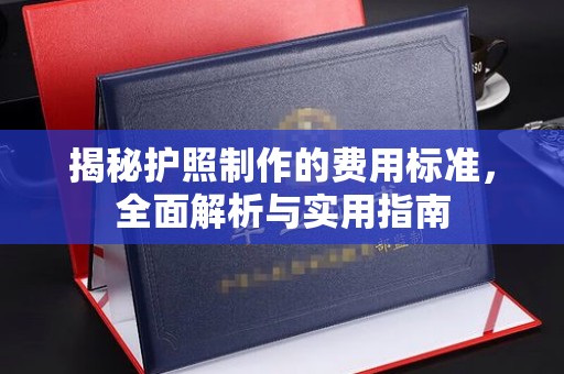 蓬安揭秘护照制作的费用标准，全面解析与实用指南